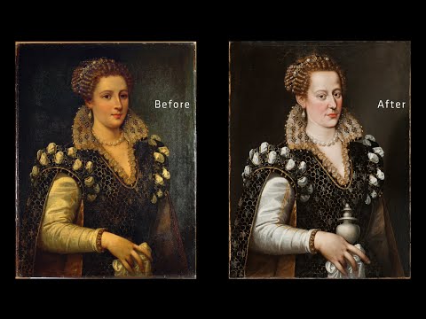 Behind the Scenes The Restoration of Isabella de39 Medici