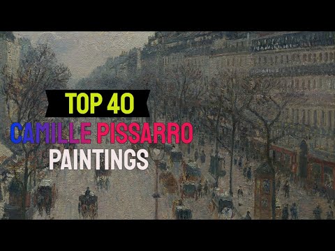 Camille Pissarro paintings  40 Most Famous Camille Pissarro paintings