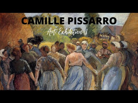 Camille Pissarro Paintings with TITLES Curated Exhibition 1 Famous French Impressionist