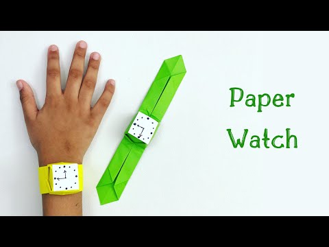 How To Make Easy Paper Watch For Kids  Nursery Craft Ideas  Paper Craft Easy  KIDS crafts