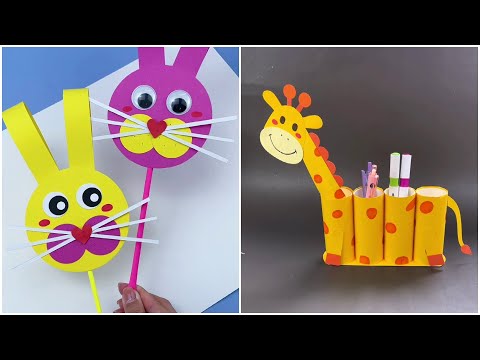 Cute Craft Activities for you  Quick amp Easy Kids Crafts that ANYONE Can Make