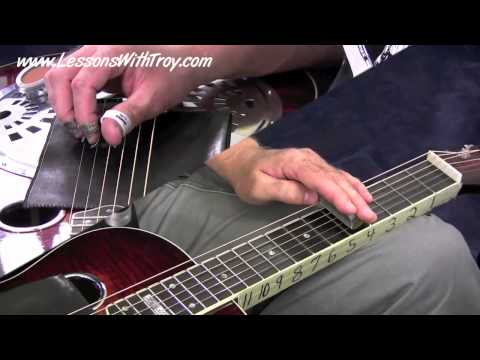 SLOW amp PRETTY Dobro  PART 1  Easy Movable Shapes Patterns amp Licks