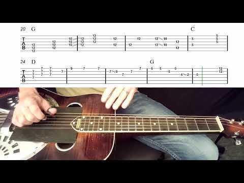 Dobro Lessons with Joe Wilson  Wabash Cannonball