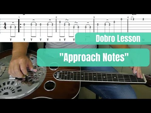 FREE Dobro Lesson  quotApproach Notesquot  Open G Tuning