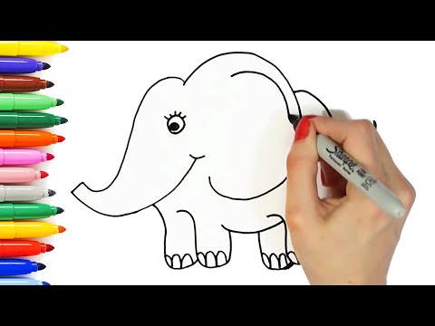 10 Easy Animal Drawings for Kids Vol 1  Step by Step Drawing Tutorials  How to Draw Cute Animals
