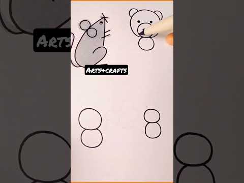 how to draw animals for kid           art cartoon craftsforkids painting kids