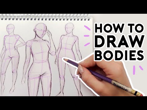 HOW TO DRAW BODIES  Drawing Tutorial