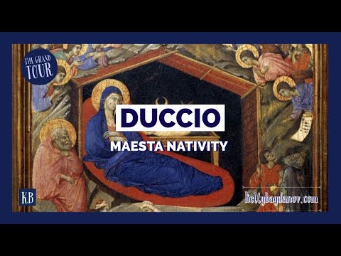 Duccio Maesta Nativity