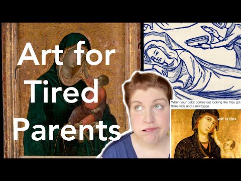 Art for Tired Parents Duccio di Buoninsegna Madonna and Child c12901300