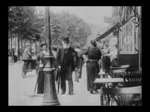 Edgar Degas  Filmed Walking Down a Paris Street 1915