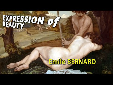 EXPRESSION of BEAUTY  EMILE BERNHARD   French Painter