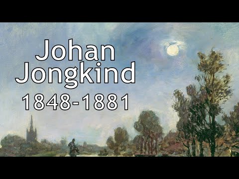 Johan Jongkind  1848  1881  ProtoImpressionist