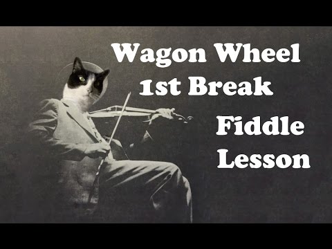 Wagon Wheel  1st Solo Break for Fiddle Lesson