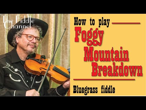 Foggy Mountain Breakdown fiddle lesson