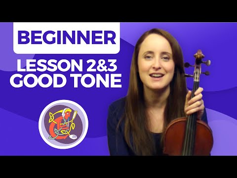 Irish Fiddle Lesson 2 amp 3  Creating A Good Tone Fiddle Basics