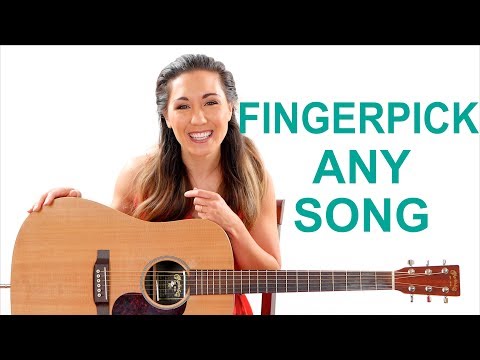 Fingerpick Any Song on the Guitar for Beginners  Easy Fingerpicking Exercises