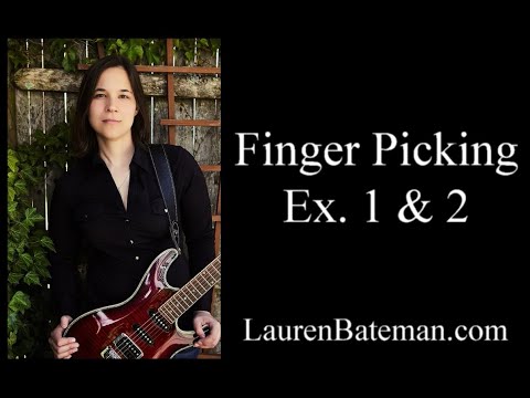 Beginner Guitar Finger Picking Exercises  Learn Fingerstyle Guitar
