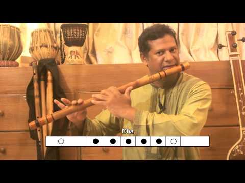 Lesson 3 How to play 39Saptak39  Sa Re Ga Ma Pa DHa Ni  in flute Bansuri