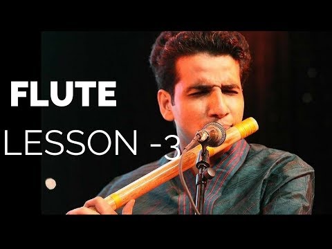 sa re ga ma in flute  lesson 3