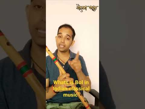 Indian classical music Whats is Bol in music Flute lesson Tutorial Flute flutemusic