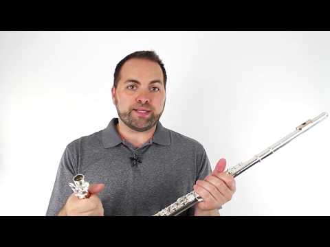 Beginner Flute Lesson 3  How to Put the Flute Together