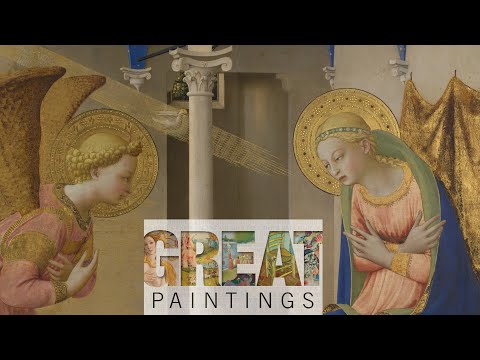 THE GREAT PAINTING The Annunciation  Fra Angelico