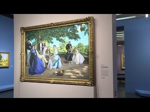 French impressionist Frdric Bazille exhibited in Paris