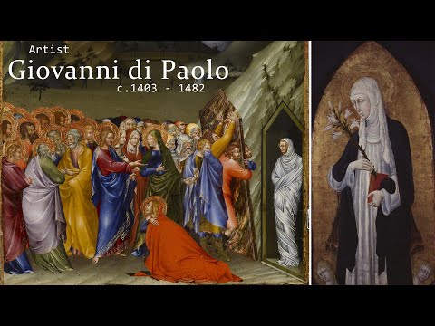 Artist Giovanni di Paolo 1403  1482  Italian Painter  WAA