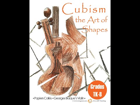 STEP 1 CUBISM  How to Draw Georges Braque39s VIOLIN