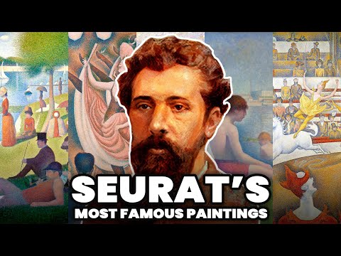 Seurat39s Paintings  Georges Pierre Seurat Paintings Documentary 