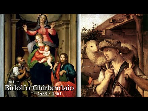 Ridolfo Ghirlandaio 1483  1561 Italian Renaissance Painter  WAA