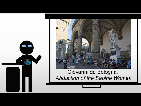 Giovanni da Bologna Abduction of the Sabine Women