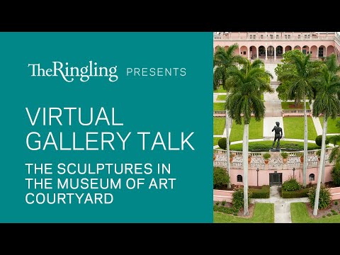Virtual Gallery Talk Museum of Art Courtyard Sculpture