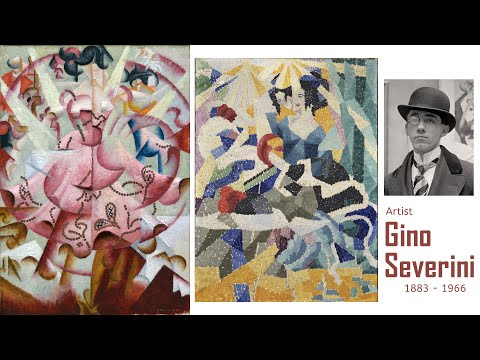 Artist Gino Severini 1883  1966 Italian Painter  WAA