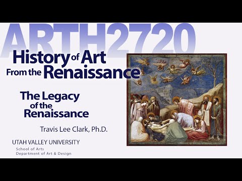 Lecture02 Legacy of the Renaissance and Early Italian Renaissance Part 1