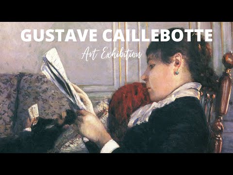 Gustave Caillebotte Paintings with TITLES  Curated Exhibition  Famous French Impressionist