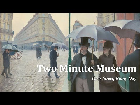 Paris Street Rainy Day  Gustave Caillebotte