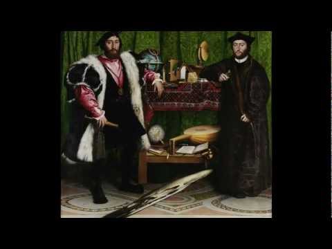 Holbein the Younger the Ambassadors old version please see new version