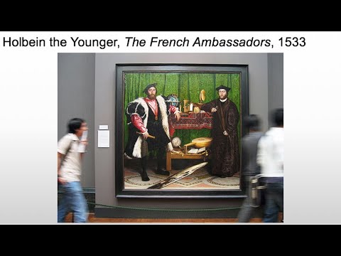 Holbein the Younger The French Ambassadors