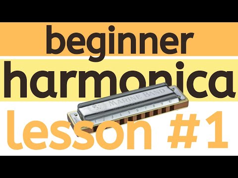 Beginner Harmonica Lesson 1  Breathing and Tone