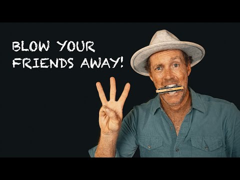 3 EASY Harmonica Grooves Perfect For Beginners