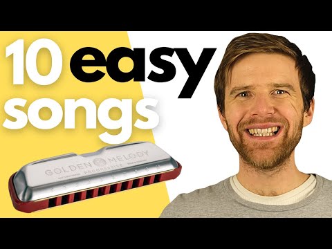 10 Easy Harmonica Songs amp How to Play Them  Beginner Harmonica Lesson amp Harp Tabs