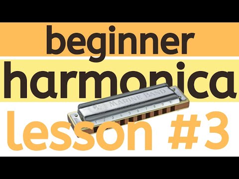 Beginner Harmonica Lesson 3  Clean Single Notes