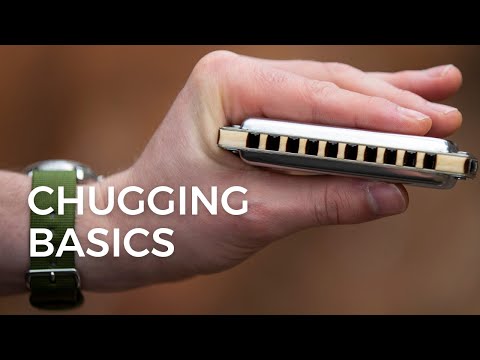 Chugging Basics Beginner Blues Harmonica Lesson C Harmonica  Free Tab