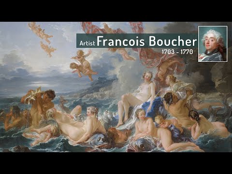 Francois Boucher 1703  1770  French Painter Draughtsman amp Etcher  WAA