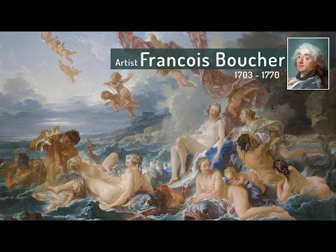 Francois Boucher 1703  1770  French Painter Draughtsman amp Etcher  WAA