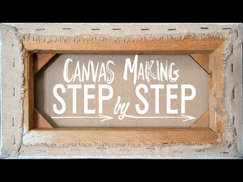 How To Build Stretch Gesso An Artist Canvas  The Complete Guide