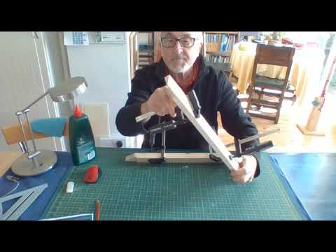 How to make conservation quality stretcher bars with adjustable keys