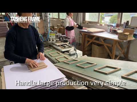 canvas stretcher bars joint machine underpinner How to Make Professional Quality Picture Frames