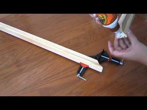How to Make Canvas Stretcher Bars